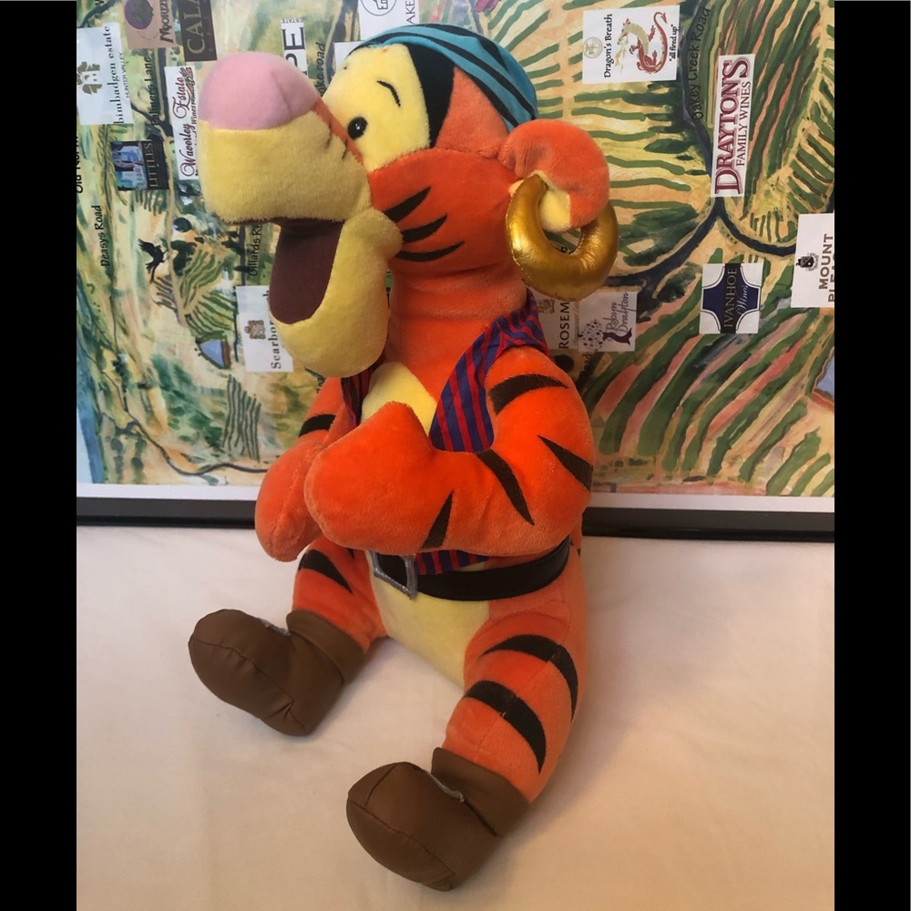 Tigger Pirate 13 inches tall Disney Store